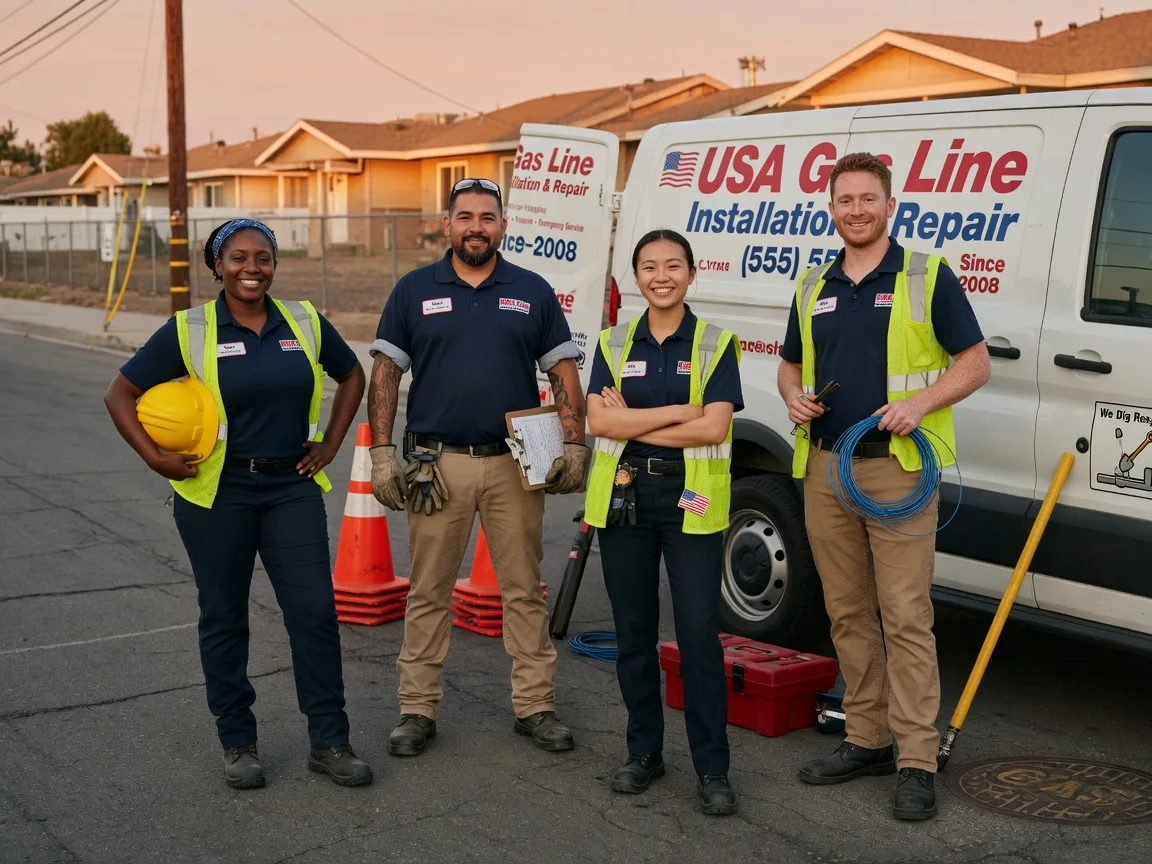 Gas Line Installation company in Hemet, CA